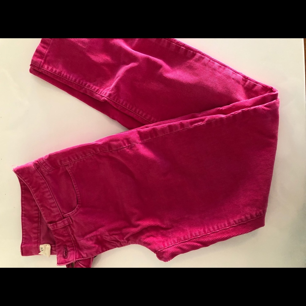 Hot pink cords